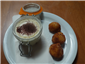 tiramisu and latte dolci fritto